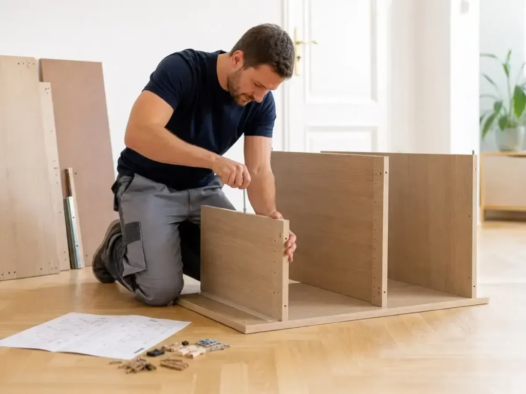 Furniture dismantling and reassembly in Dubai - furniture assembly with tools